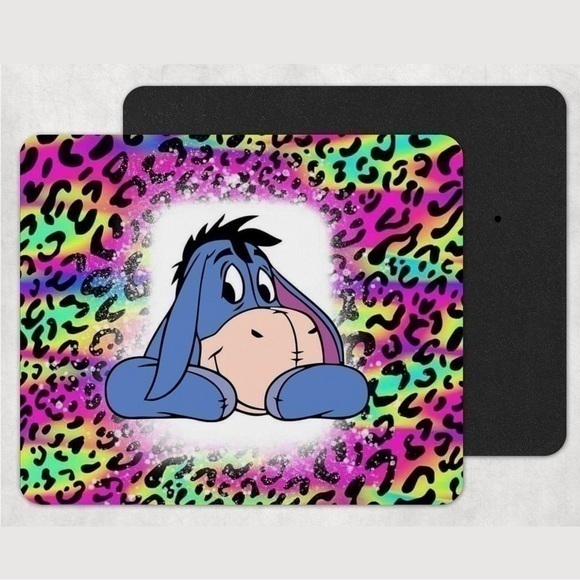 Eeyore Rainbow Mouse Pad - Picture 1 of 1
